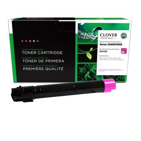 Cig Clover Imaging Remanufactured Magenta Toner Cartridge for Xerox 006R01699 201438